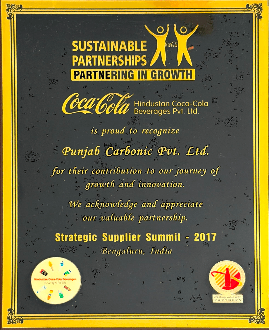 Appreciation Award (Strategic Supplier Summit)